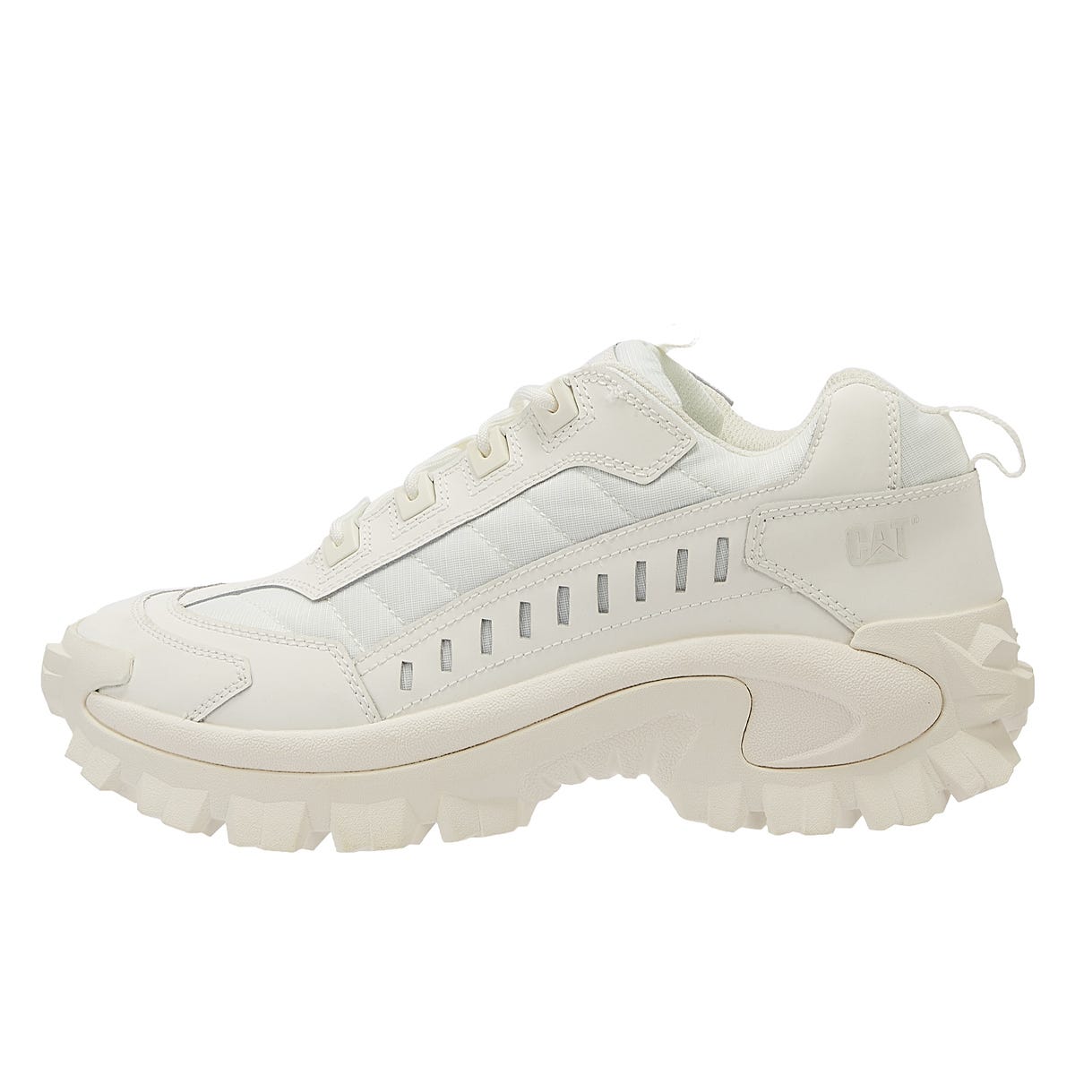 Cat Intruder White Sneakers