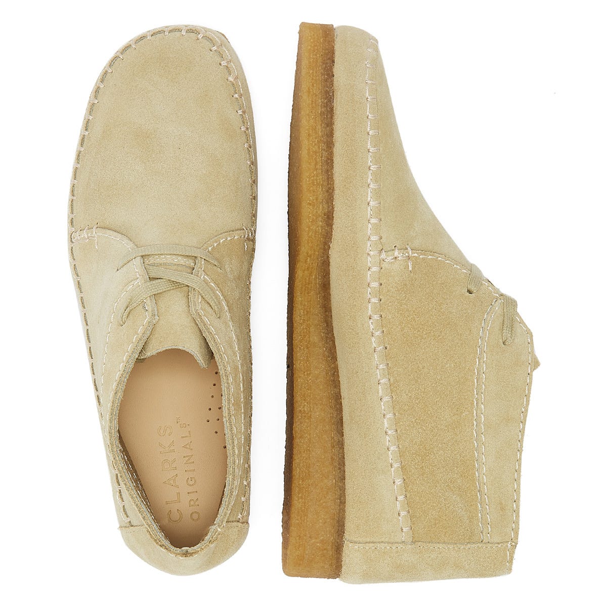 Clarks Originals Weaver Suede Mens Maple Boots