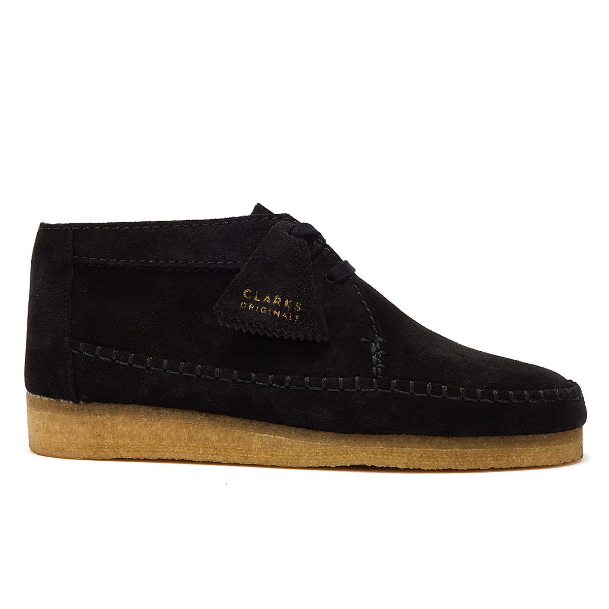 Clarks Originals Weaver Suede Mens Black Boots