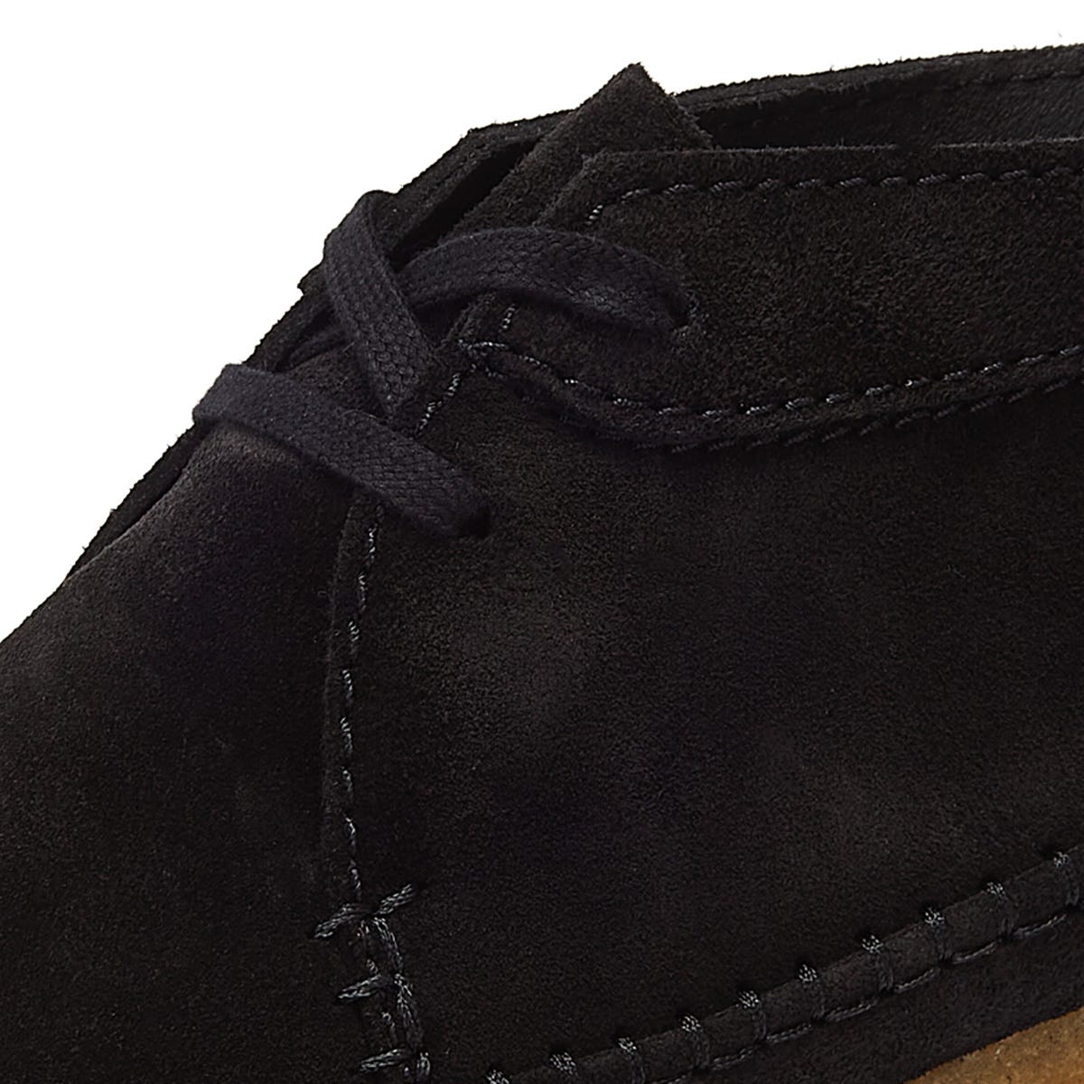 Clarks Originals Weaver Suede Mens Black Boots
