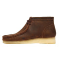 Clarks Originals Wallabee Leather Mens Beeswax Brown Boots