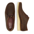 Clarks Originals Wallabee Leather Mens Brown Shoes