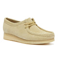 Clarks Originals Wallabee Suede Womens Beige Shoes