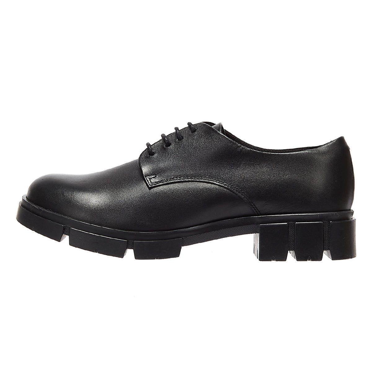Clarks Teala Lace Leather Womens Black Shoes