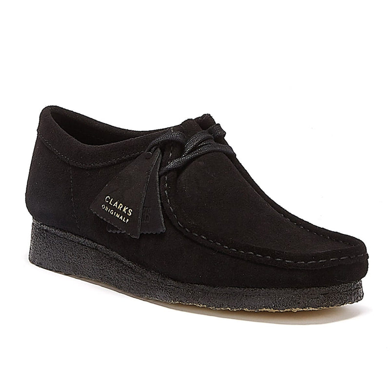 Clarks Originals Wallabee Mens Black Shoes