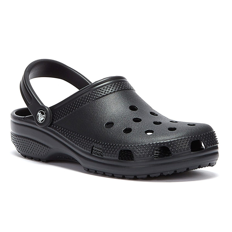 Crocs Classic Womens Black Clogs – Tower-London.US