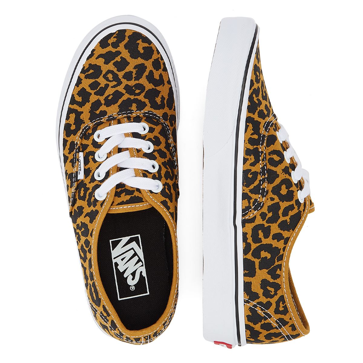 Vans Authentic Leopard Women's Brown Sneakers