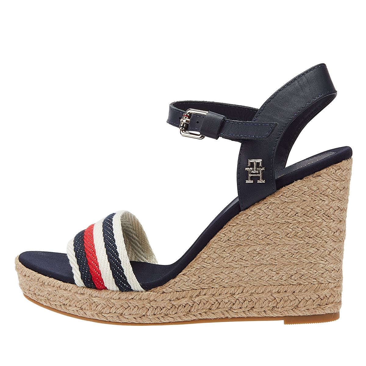 Tommy Hilfiger Corporate Wedge Women's Blue Sandal