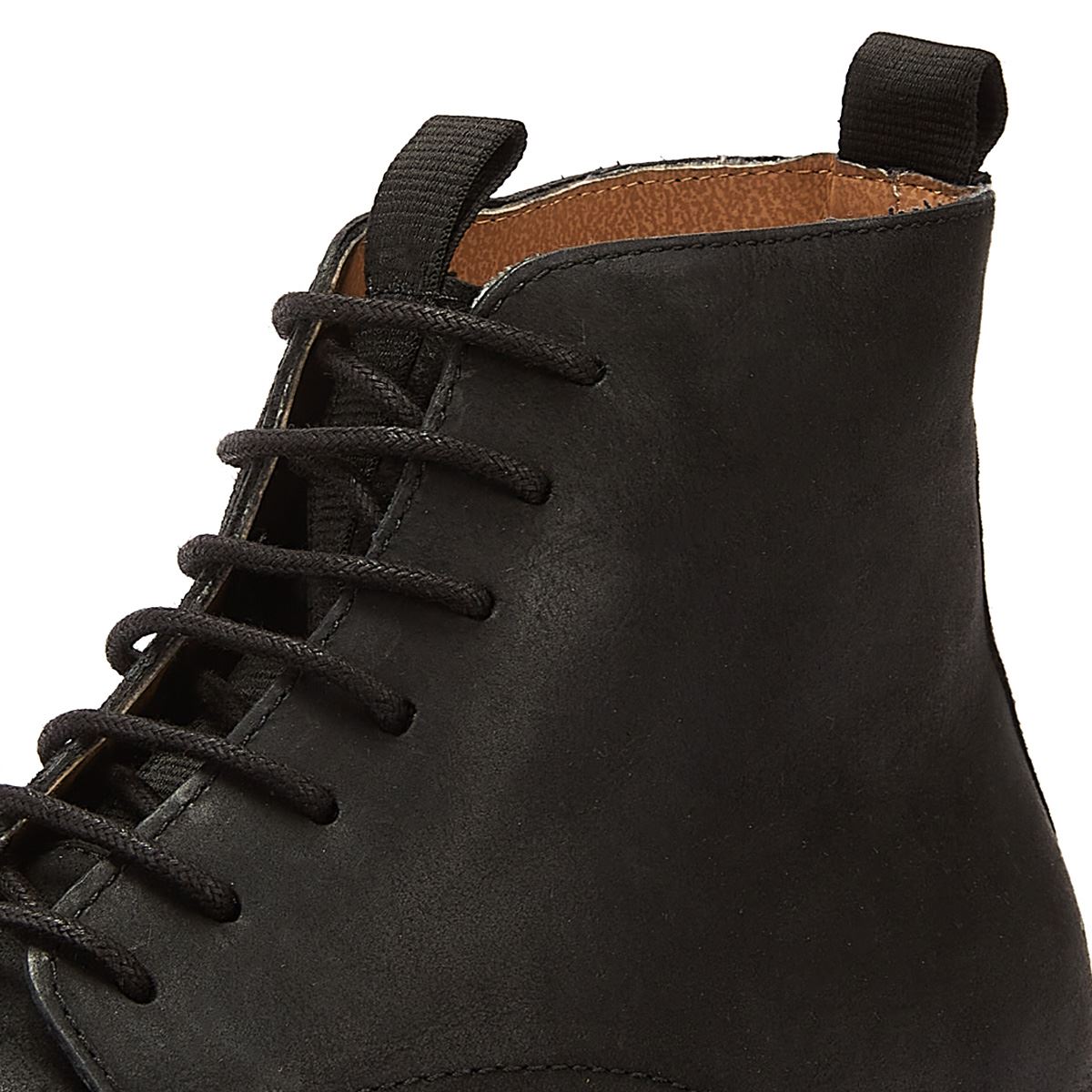 H By Hudson Troy Oiled Suede Men's Black Boot