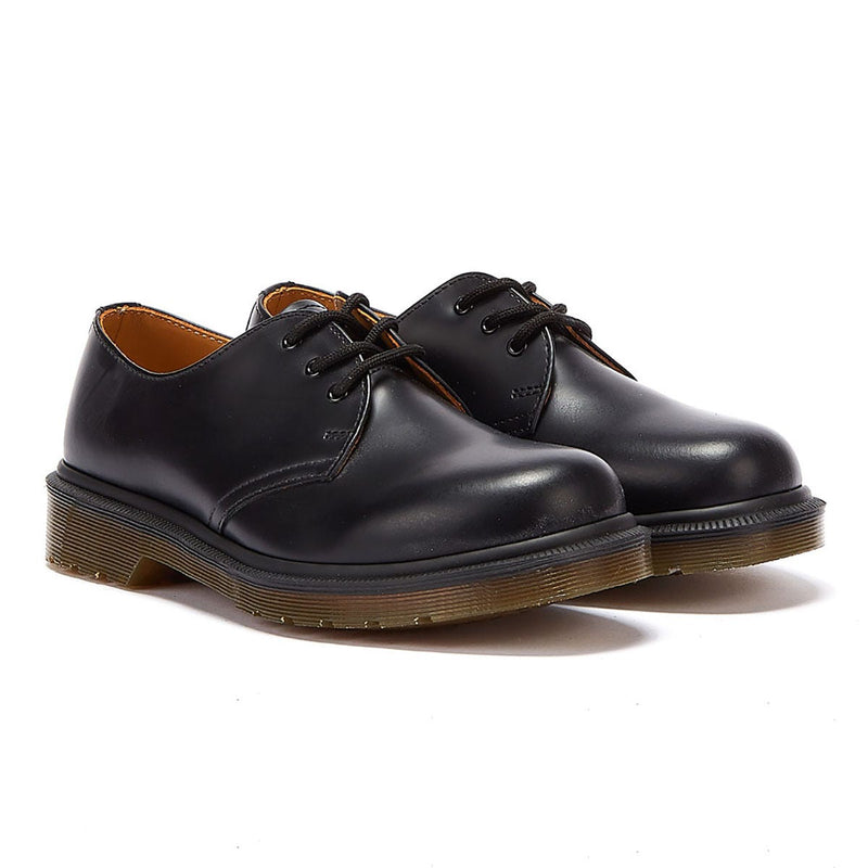 Dr. Martens 1461 Womens Black Smooth Leather Smart Shoes
