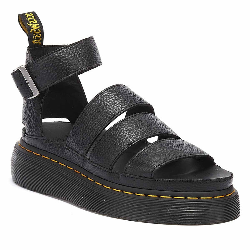 Dr. Martens Clarissa II Quad Womens Black Sandals TowerLondon.US