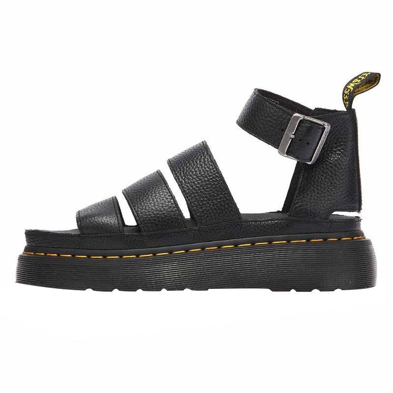 Women’s Black Vegan Blaire Sandals From Dr Martens TowerLondon.US