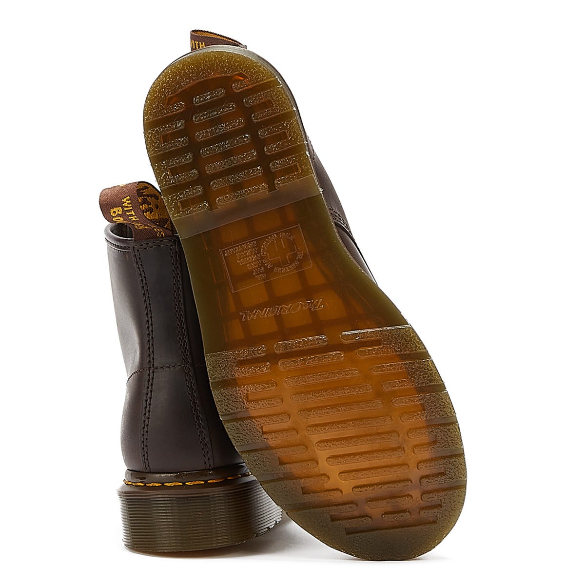 Dr. Martens 101 YS Crazy Horse Dark Brown Boots – Tower