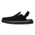 Dr. Martens Carlson EH Suede Moss Back Mens Black Mule Sandals