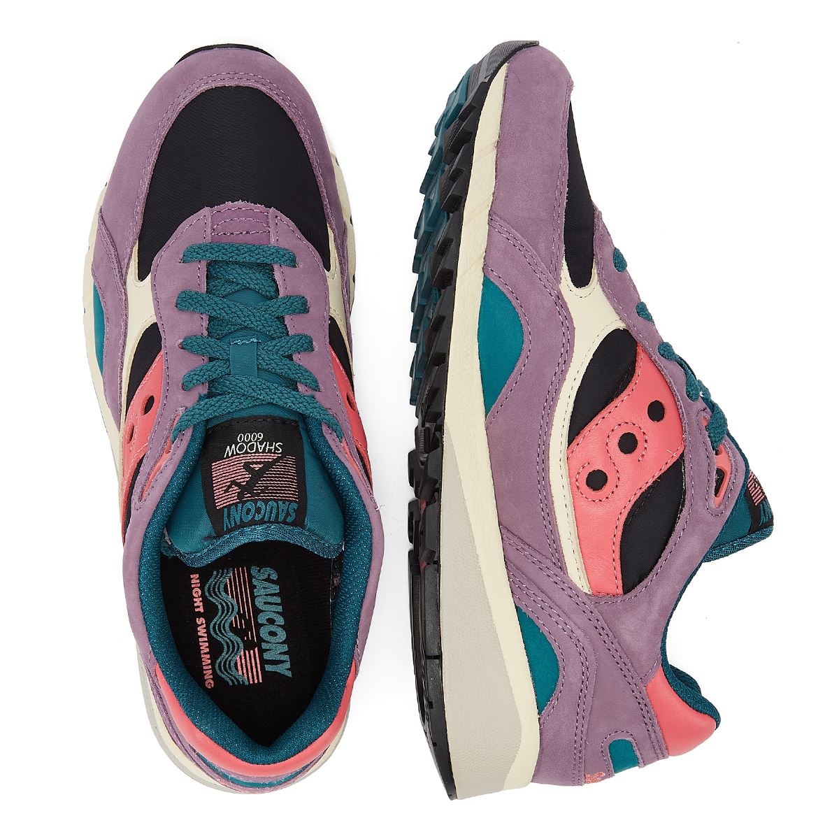 Saucony Shadow 6000 Purple Sneakers