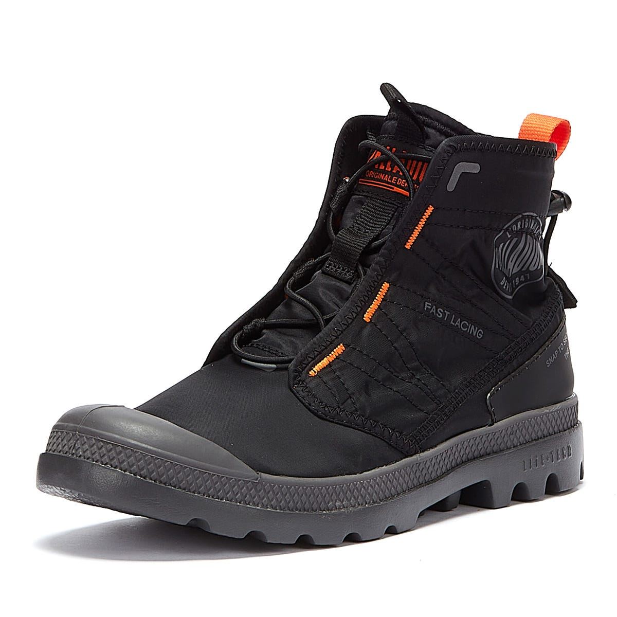 Palladium Pampa Travel Lite Men's Black Boots