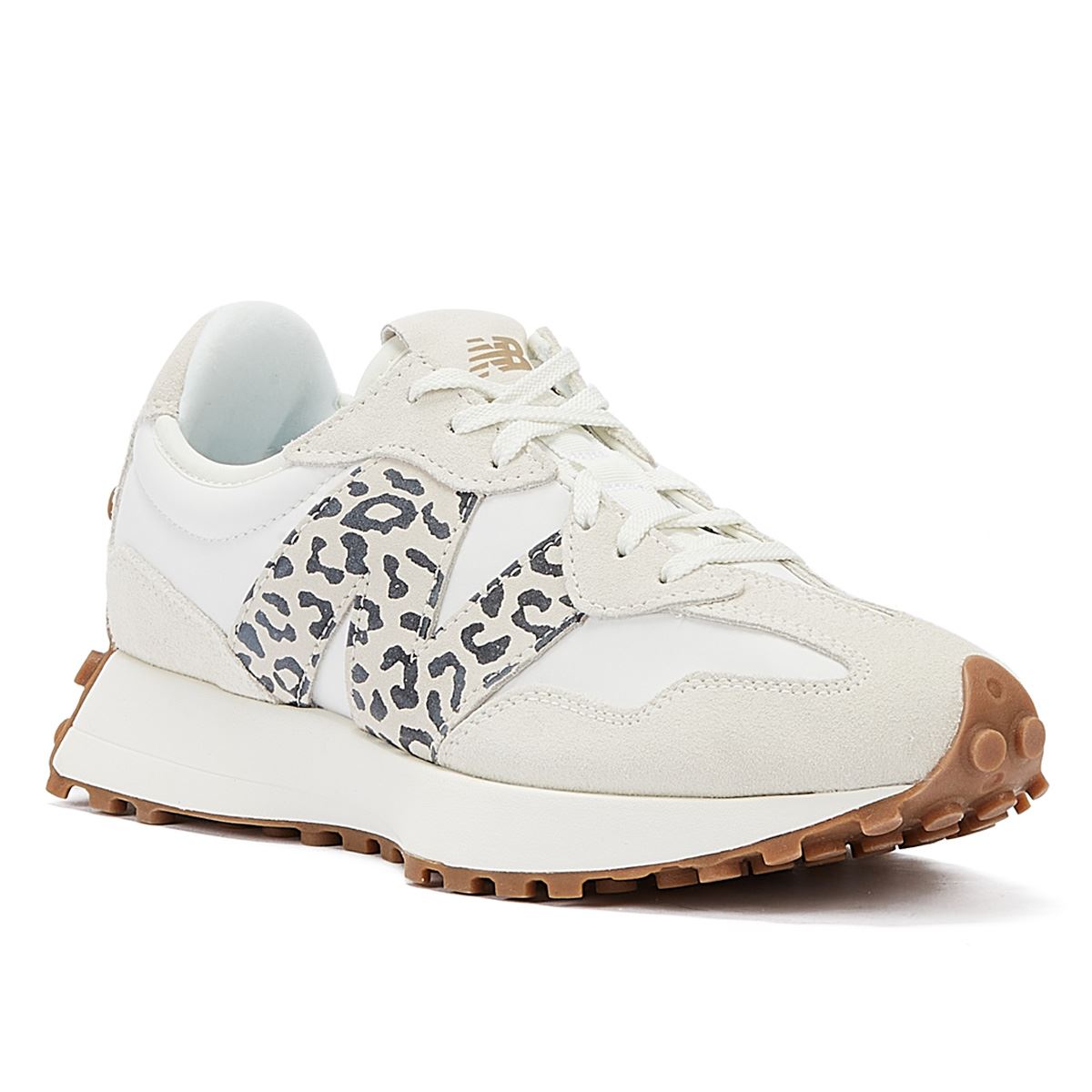 Animal fashion print ladies trainers