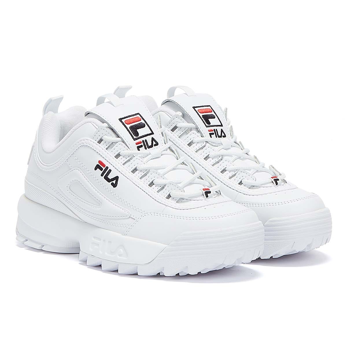 Fila bianche disruptor on sale