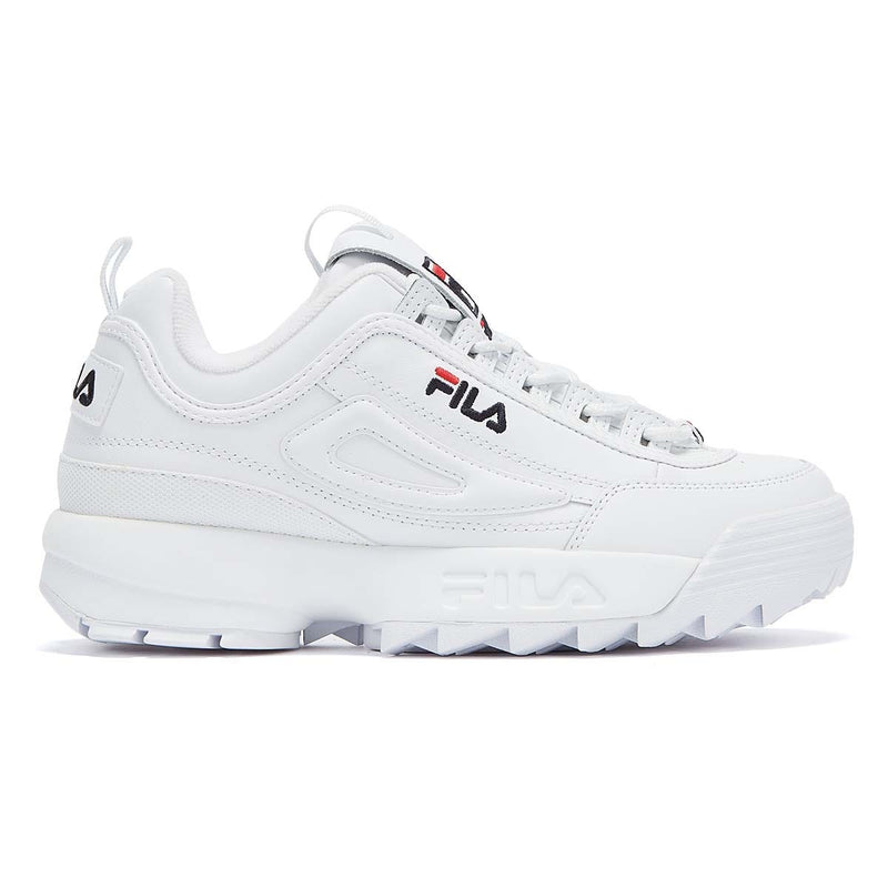 Fila Disruptor II Premium White Sneakers