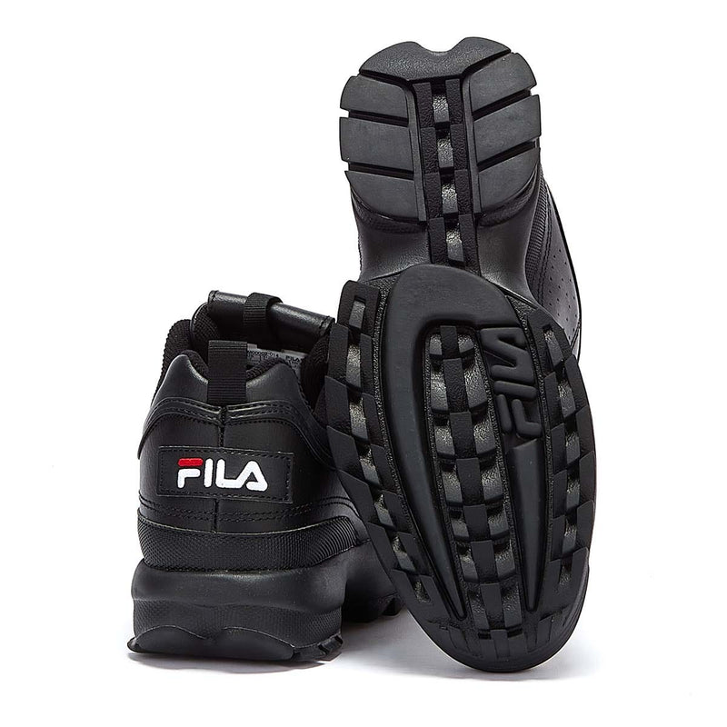 Fila Disruptor II Premium Black / White / Fila Red Sneakers