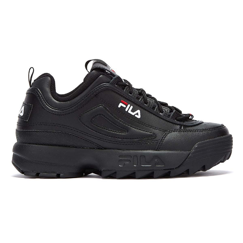 Fila Disruptor II Premium Black / White / Fila Red Sneakers