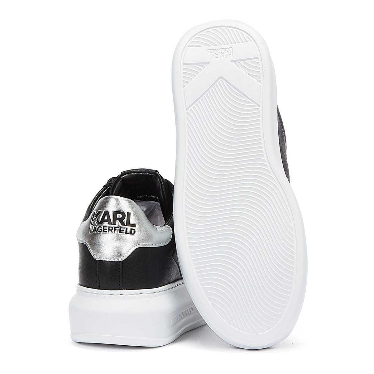 Karl Lagerfeld Kapri Karl Ikonic Womens Black Sneakers