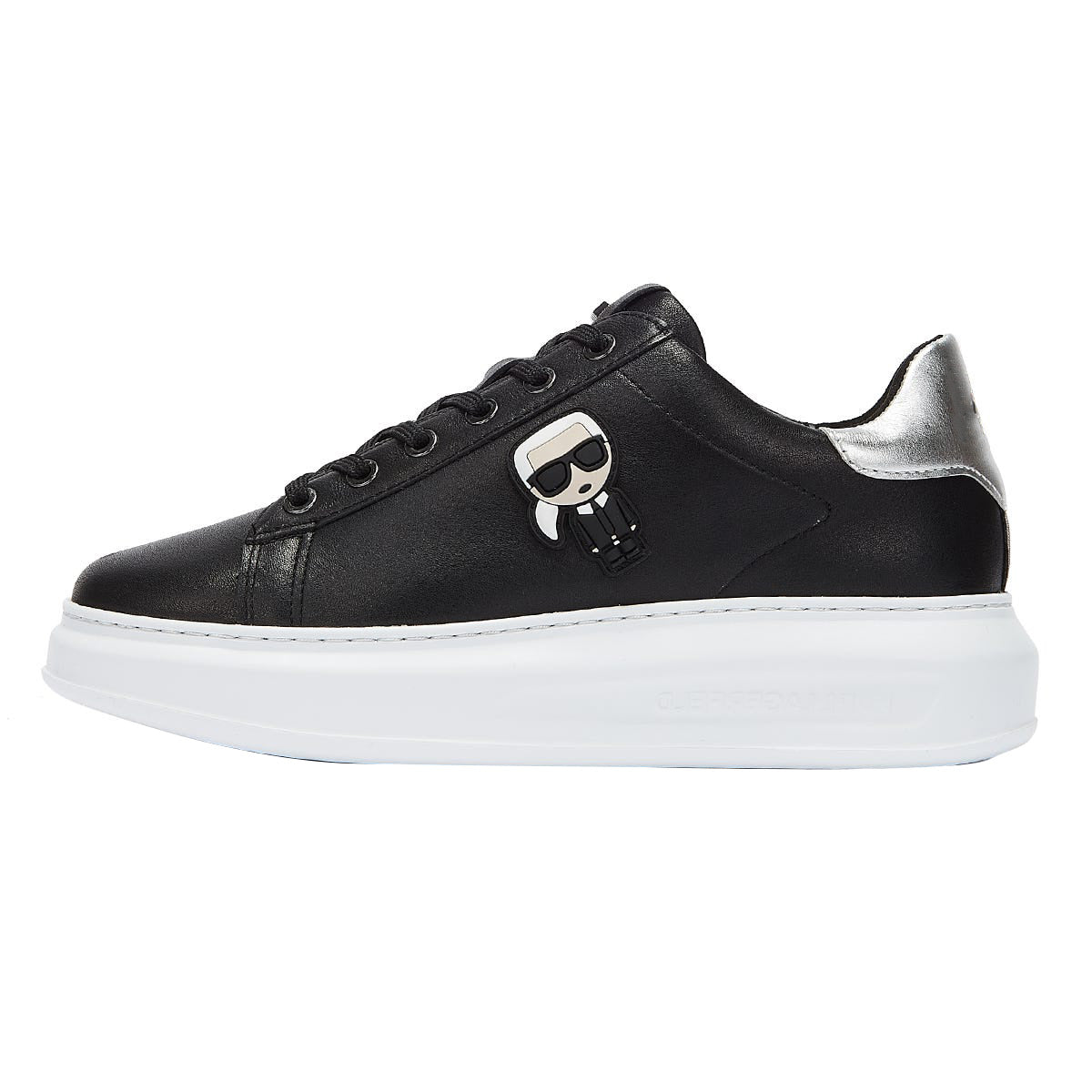 Karl Lagerfeld Kapri Karl Ikonic Womens Black Sneakers