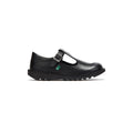 Kickers Kick T Infant Black Leather Shoes