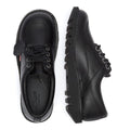 Kickers Mens Kick Lo Black Leather Shoes