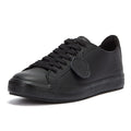 Kickers Black Leather Tovni Lacer Sneakers