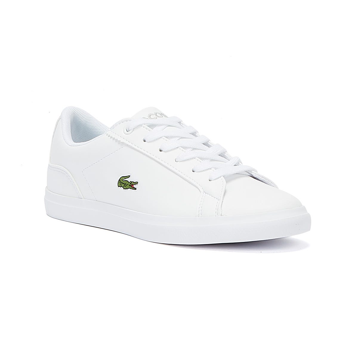 Lacoste  Lerond BL 21 1 Kids White Sneakers