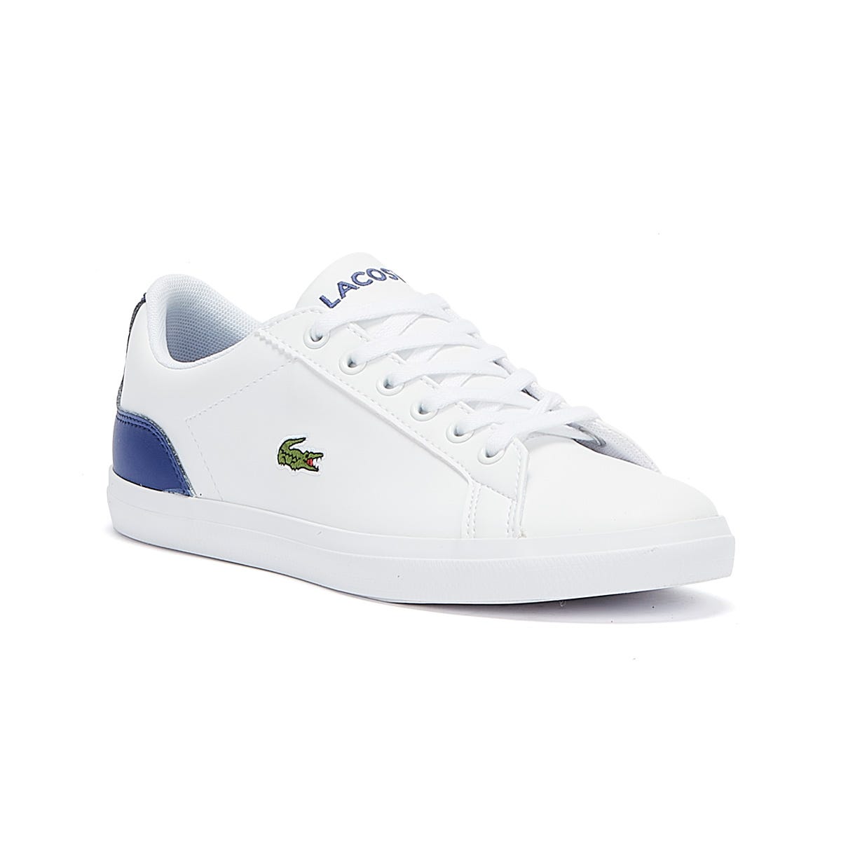 Lacoste Lerond 0722 1 Junior White / Blue Sneakers
