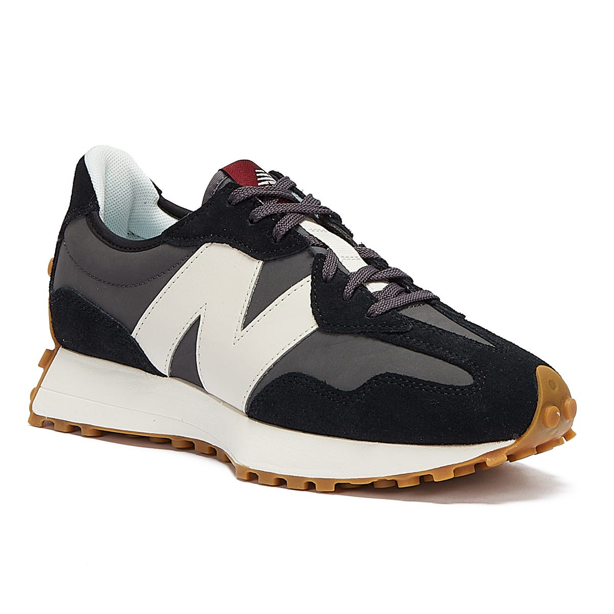 New Balance 327 Womens Black / White Sneakers