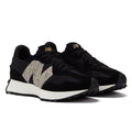 New Balance 327 Womens Animal Print Black Sneakers