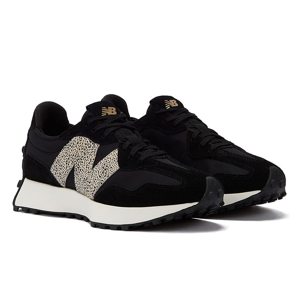 New Balance 327 Womens Animal Print Black Trainers – Tower