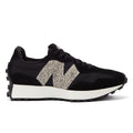 New Balance 327 Womens Animal Print Black Sneakers