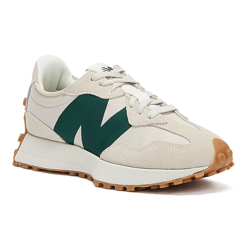 New Balance 327 Mens Grey / Green Trainers – Tower-London.US