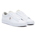 Ralph Lauren Sayer Canvas White Sneakers