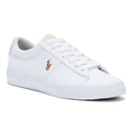 Ralph Lauren Sayer Canvas White Sneakers