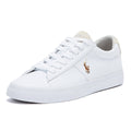 Ralph Lauren Sayer Canvas White Sneakers