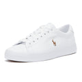 Ralph Lauren Longwood Leather White Sneakers