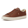 Ralph Lauren Longwood Leather Mens Tan Sneakers