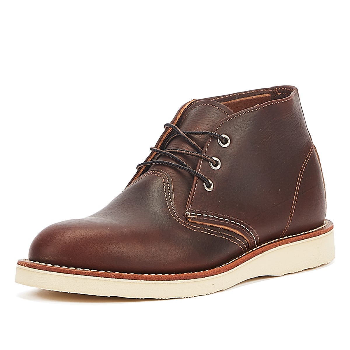 Red Wing Chukka Men Brown Boots