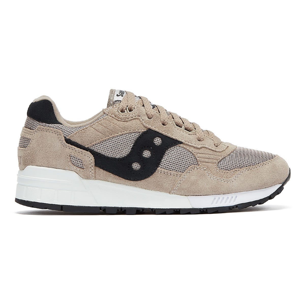 Saucony Shadow 5000 Vintag Mens Tan / White Sneakers