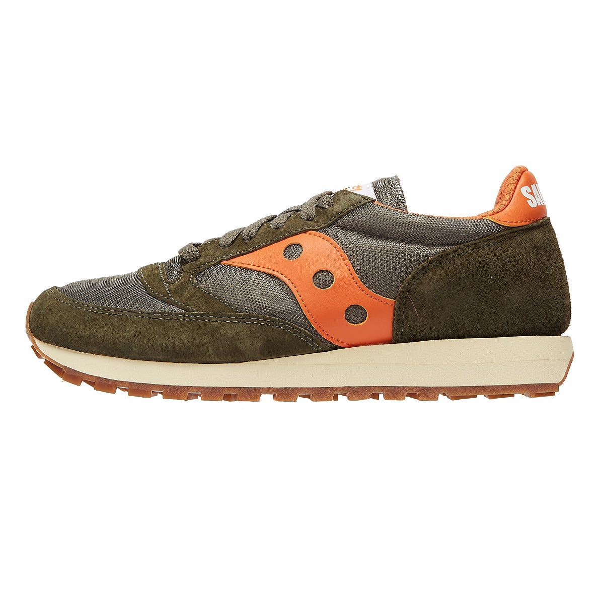 Saucony Jazz 81 Mens Green / Navy / Yellow Sneakers