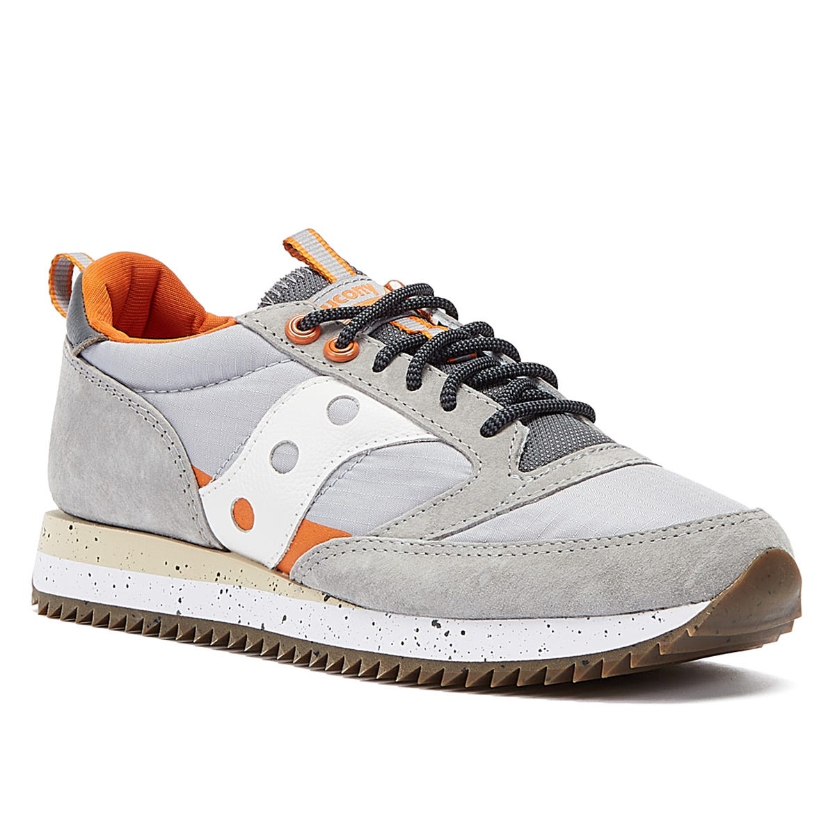 Saucony Jazz 81 Mens Grey / Orange Sneakers