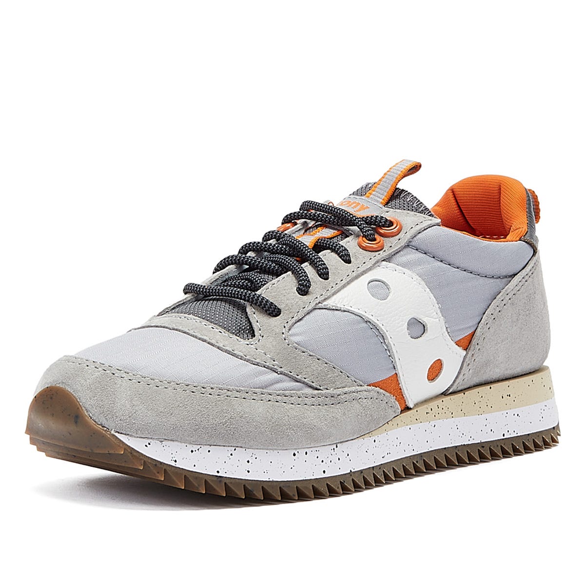 Saucony Jazz 81 Mens Grey / Orange Sneakers
