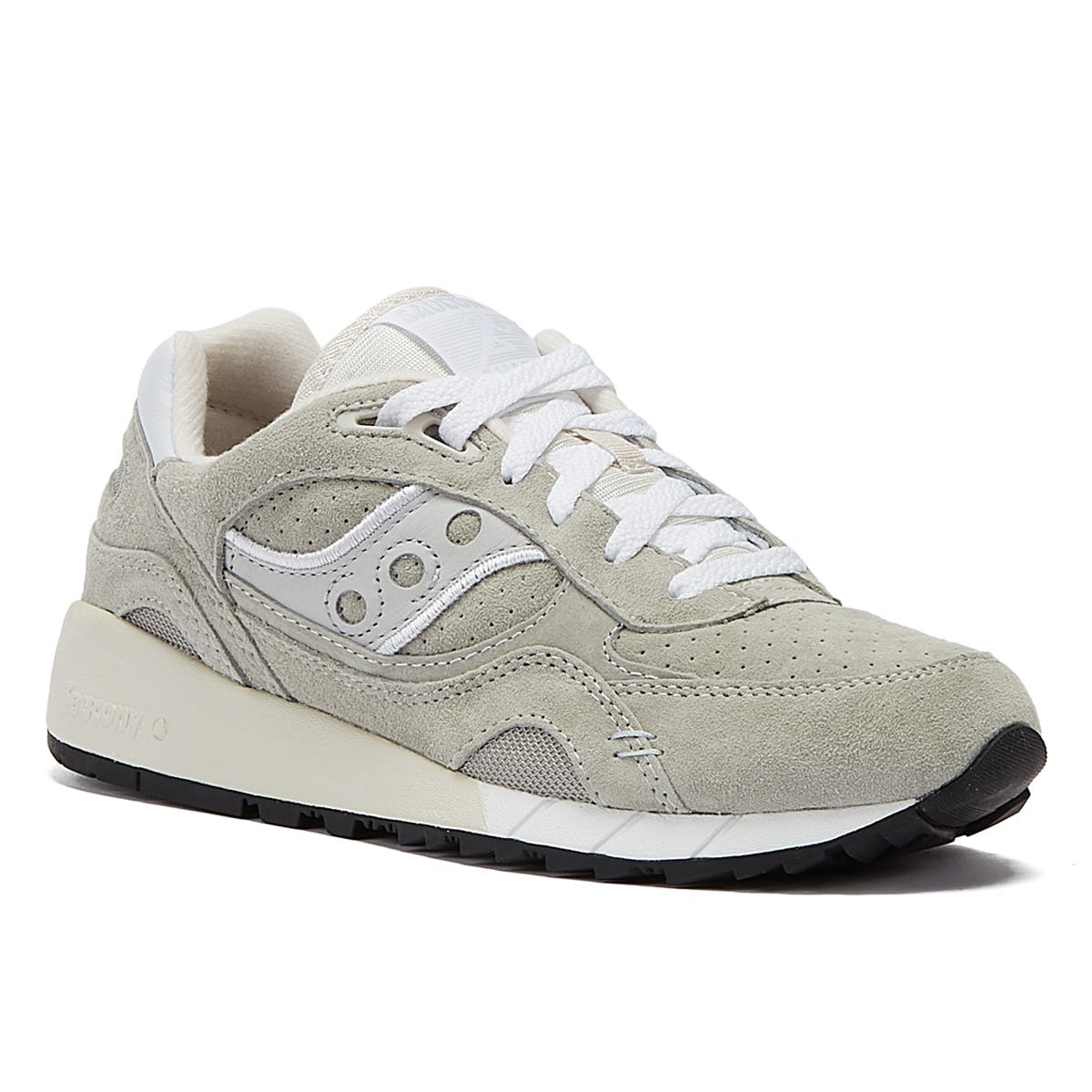 Saucony Shadow 6000 Suede Premium Mens Grey Sneakers