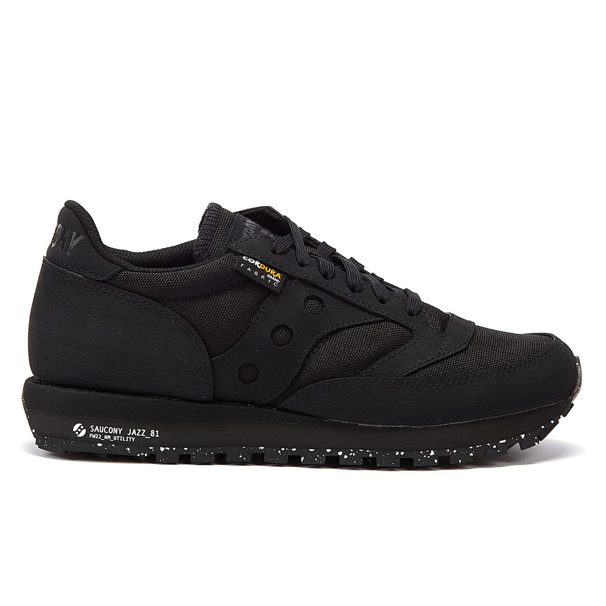 Saucony Jazz 81 Cordura Mens Black Sneakers