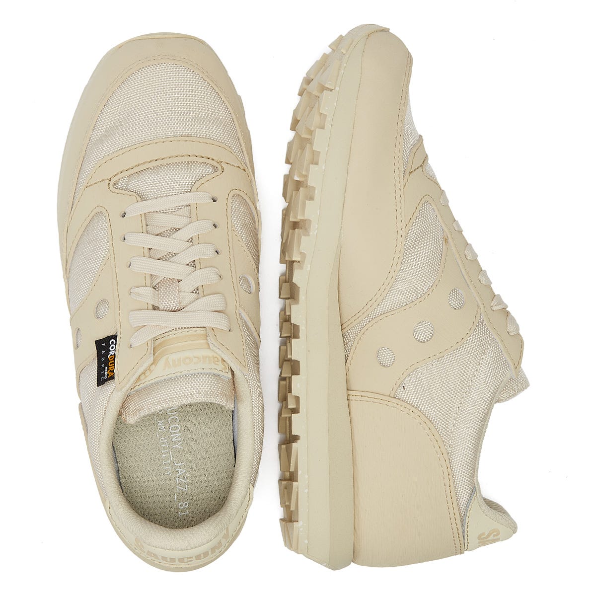 Saucony Jazz 81 Cordura Mens Sand Sneakers